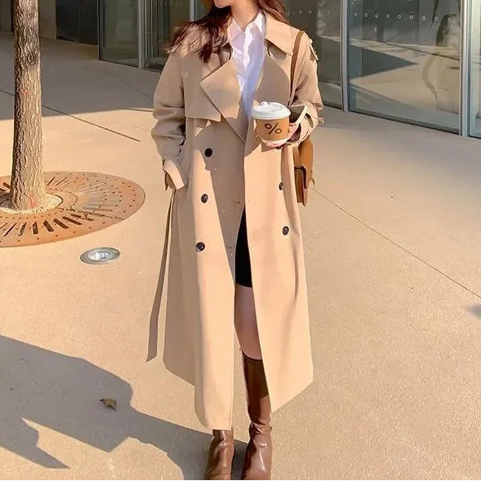 The London Trench Relaxed Fit, midi length